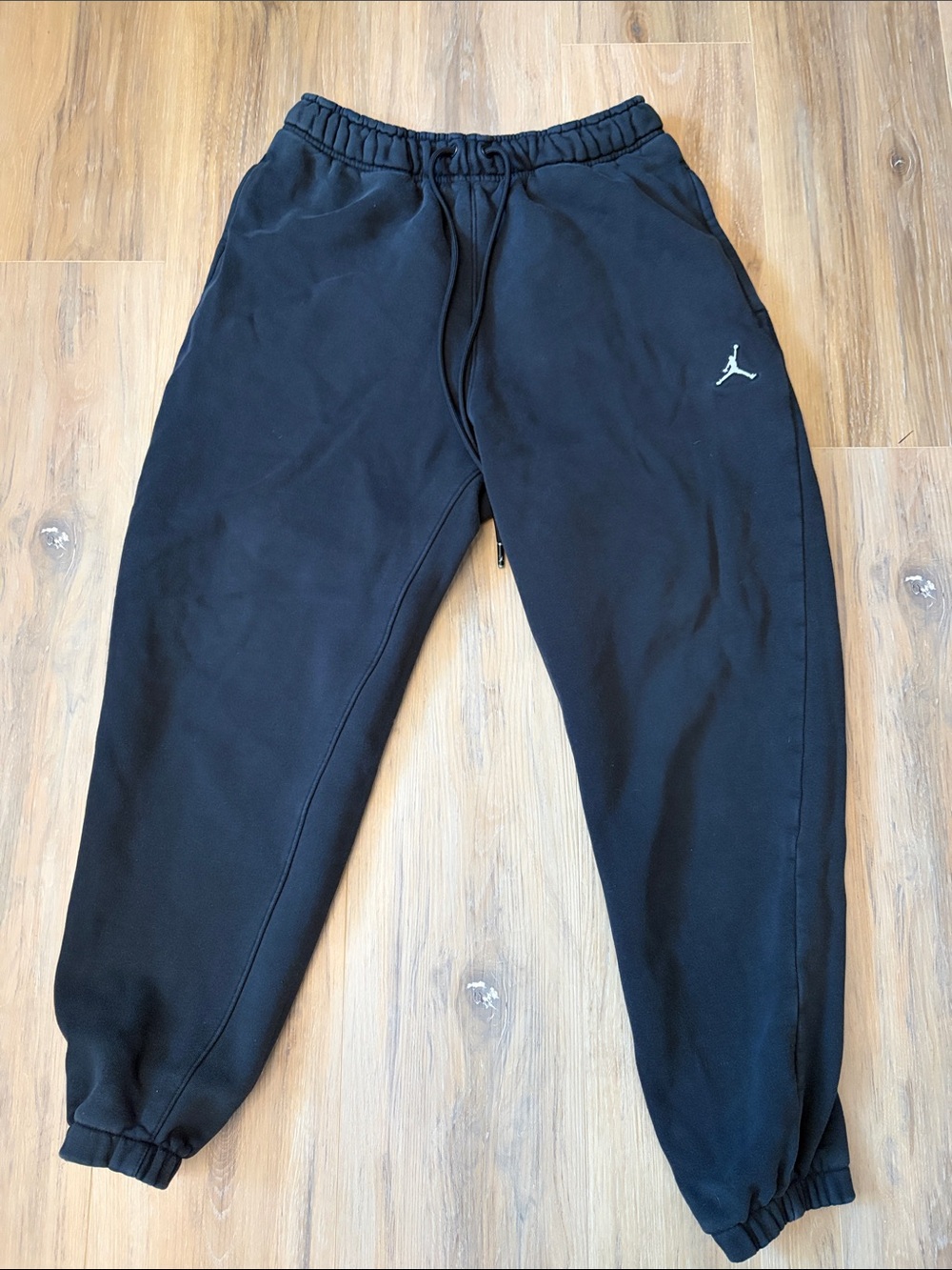 Jordan Black Jumpman Logo Fleece Joggers